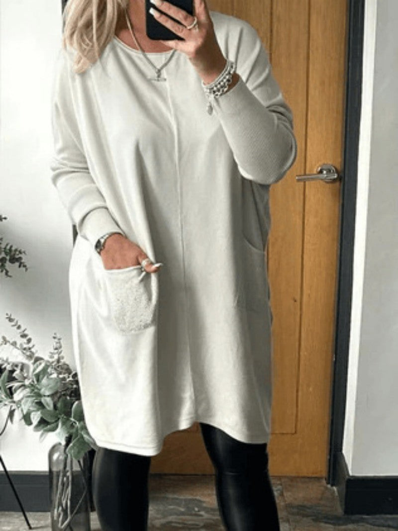 Vêtements pour femmes, robe asiatique confortable et décontractée, version ample pour femmes